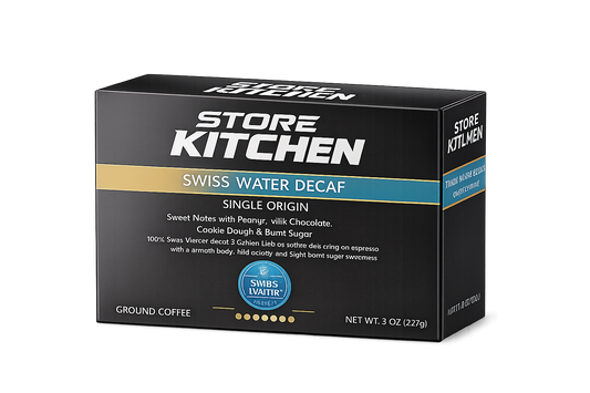 Premium Swiss Water Decaf Coffee - 10 Espresso Capsules